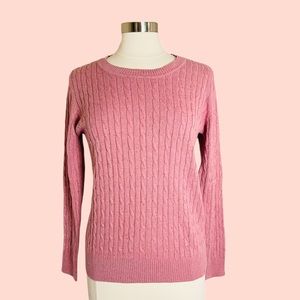 NWT Karen Scott Cable Knit Sweater Size Medium